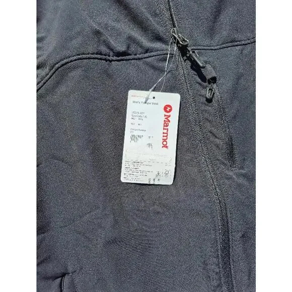 Marmot Tempo Vest for Women Black Large New w/Tags Softshell $90 MSRP - Picture 2 of 5
